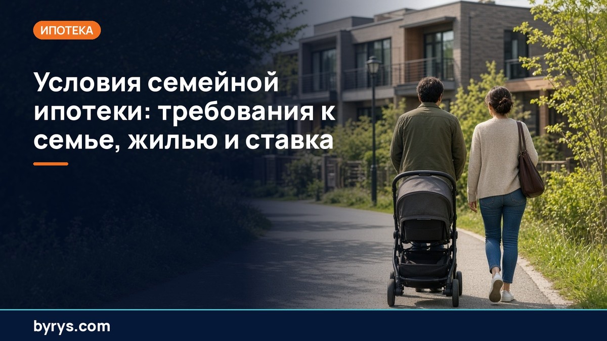 Условия семейной ипотеки
